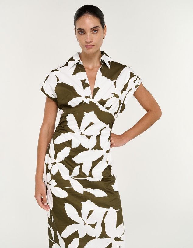 Staple the Label - Liora Shirt Midi Dress