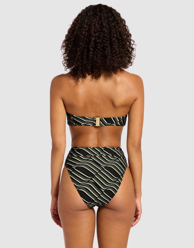 JETS - Mirage High Waist High Leg Bikini Bottom