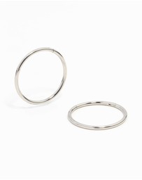 Lovisa - Surgical Steel Sleeper Earrings 14MM