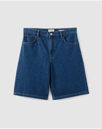 Cotton On - Baggy Denim Shorts