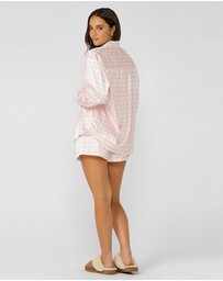 Lorna Jane - Love Game Satin Long Sleeve Shirt
