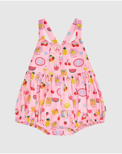 Huxbaby - Beach Club Paradise Tie Romper - ICONIC EXCLUSIVE - Babies
