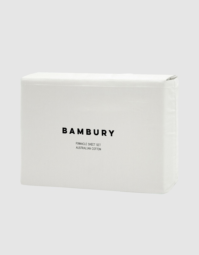 Bambury - Pinnacle Australian Cotton Sheet Set White