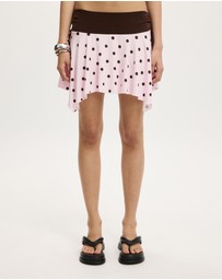 Cotton On - Sandy Hanky Hem Mini Skirt