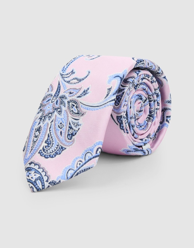 yd. - Delfi Paisley 6.5 Cm Tie