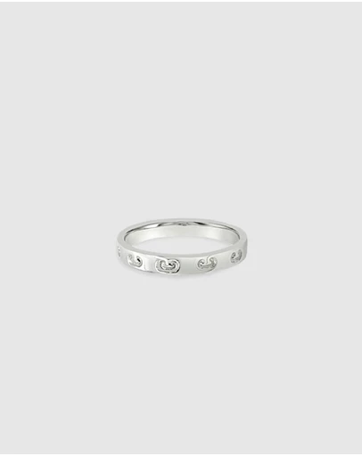 Ichu - Personalised Letter C Ring