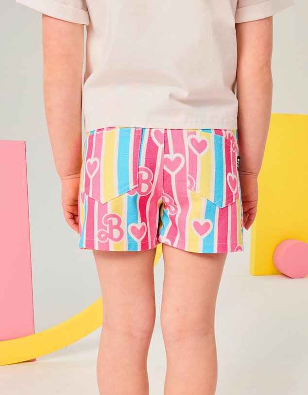 Rock Your Kid - Barbie Denim Shorts - Kids-Teens