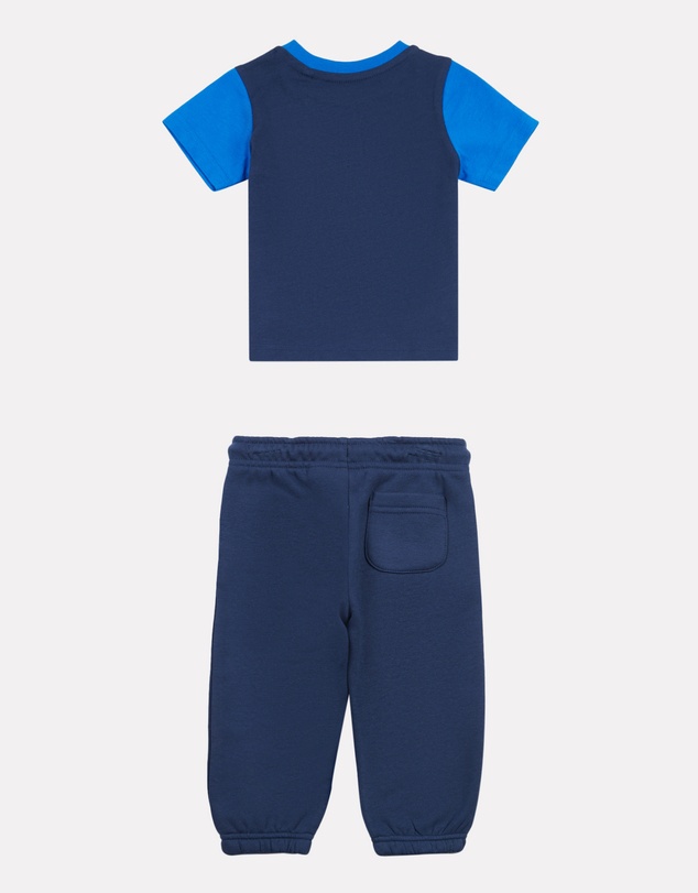 New Balance - Jersey Tee & Brushback Jogger Set