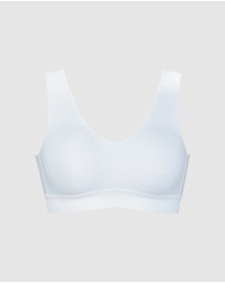 Naturana - Back & Side Smoothing Wirefree Crop Top Bra