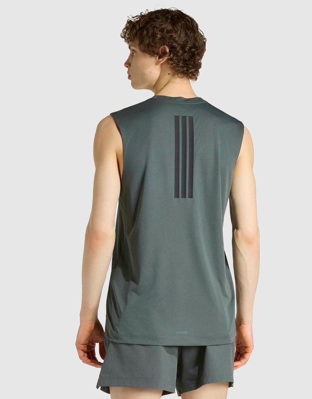 adidas Performance - D4T Primelift 3 Stripes Tank