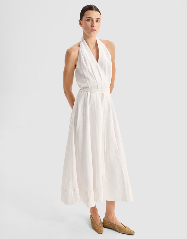 Morrison - Ronni Linen Halter Dress