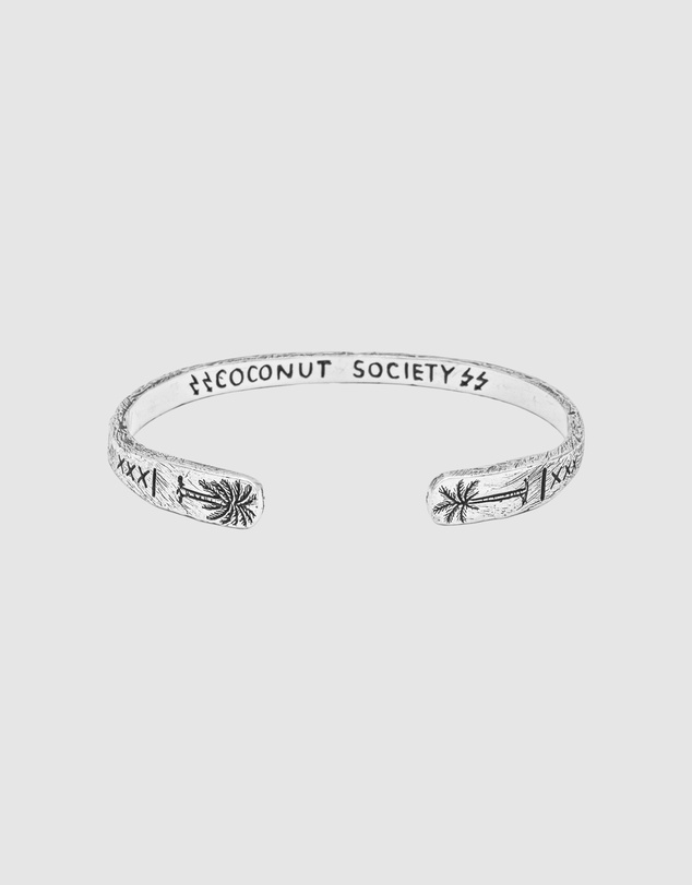 Haze & Glory - ICONIC EXCLUSIVE - Coconut Society Bangle in 925 Silver