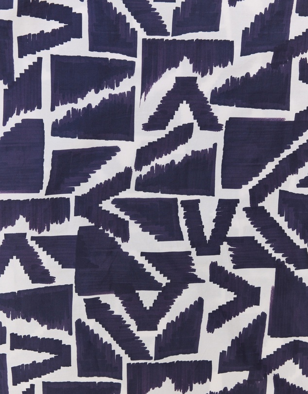ALEXANDRA - Kitto Dress Navy Geo Print