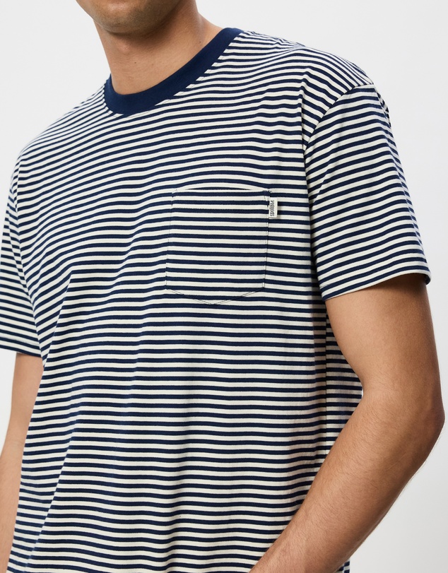 S Double - Stripe Pocket T-Shirt