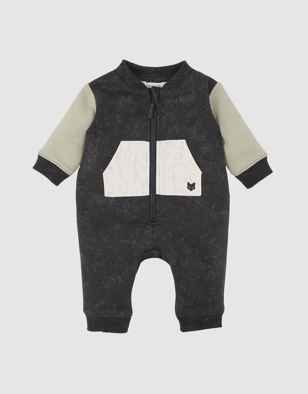 Fox & Finch - Outback Adventure Zip Romper - Babies
