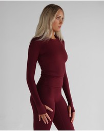 Leelo Active - Sculpt Full Length Long Sleeved Tee