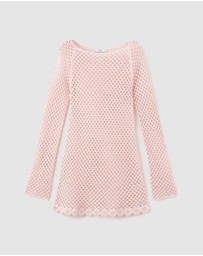 M.N.G - Crochet Short Dress