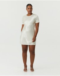 Third Form - Crush Bias Tee Mini Dress