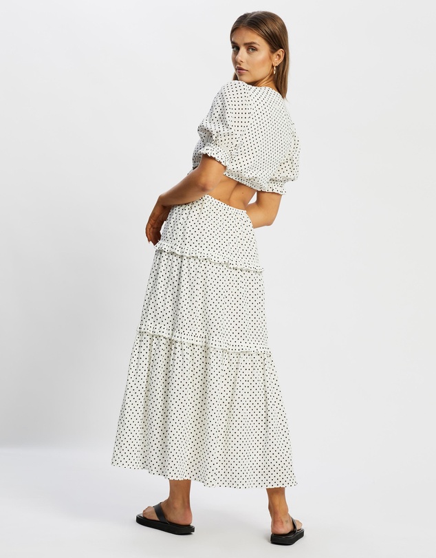 Peony - Cut Out Tiered Dress