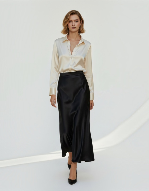 Mossée - Aurelia Satin Shirt