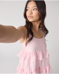 Decjuba Kids - Lucy Ruffle Dress - Teens