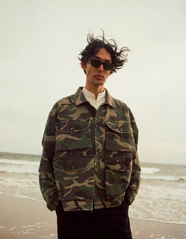 Found - Camouflage Twill Utility Cargo Jacket