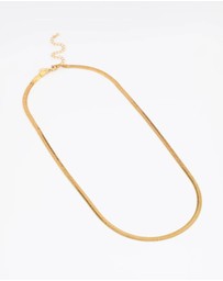 Lovisa - Waterproof Gold Plated Stainless Steel Snake Chain Necklace