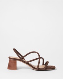 & Other Stories - Strappy Block Heel Sandals