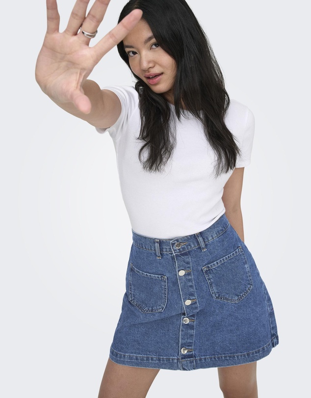 ONLY - Amazing Denim Mini Skirt