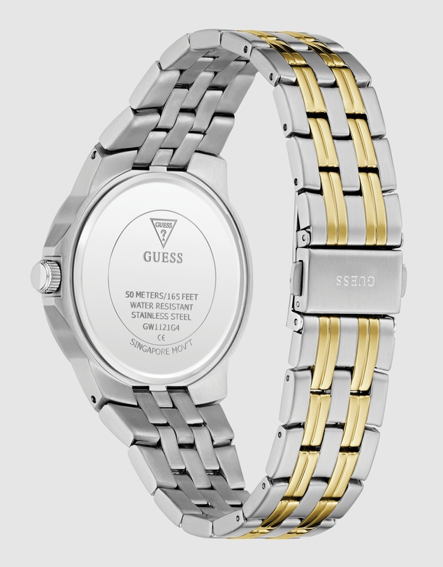 GUESS - GUESS Mens Two-Tone Analogue Watch