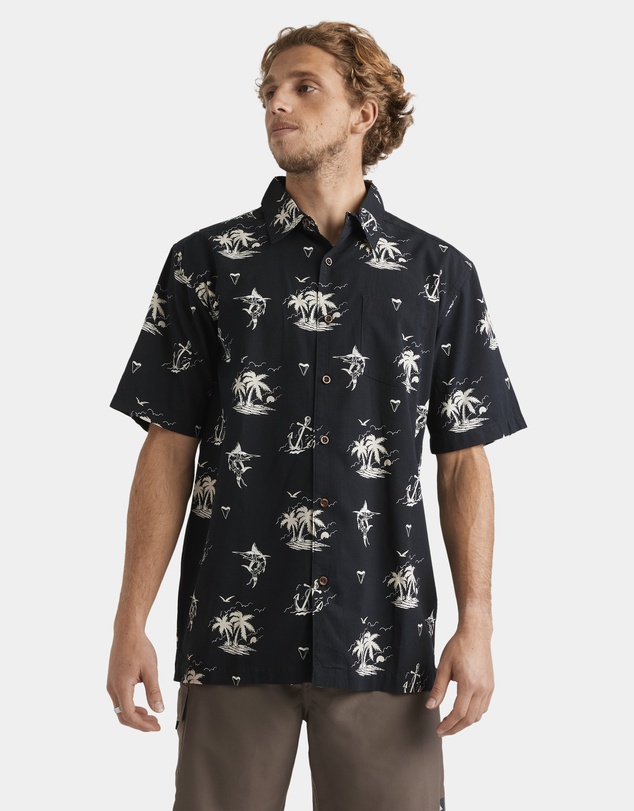 Quiksilver - Mens Horizon Haze Short Sleeve Shirt