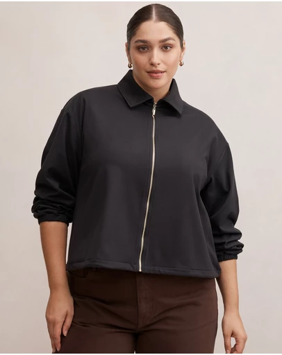 Forever New Curve - Willow Curve Drawcord Jacket