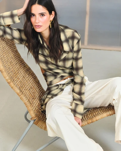 Madison The Label - Eloise Wrap Top