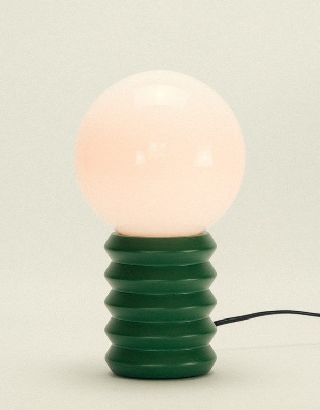 Dennis Did It - Ribbon Lamp Forest Green