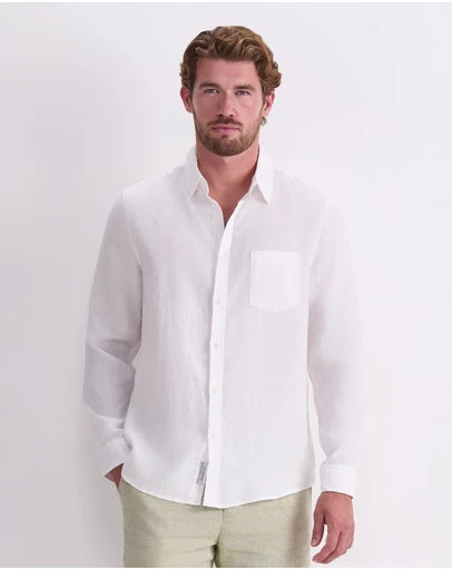 Sportscraft - Long Sleeve Linen Shirt