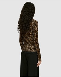 ARKET - Mock-Neck Jersey Top