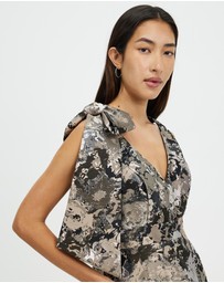 Romance by Honey and Beau - Bria Bow Maxi Dress