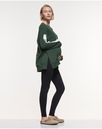 Soon Maternity - Super Stretch Foldover Leggings