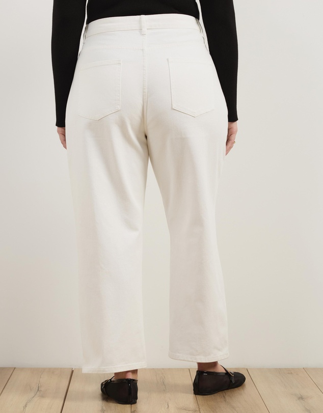 Atmos&Here Curvy - Milla Straight Leg Jeans