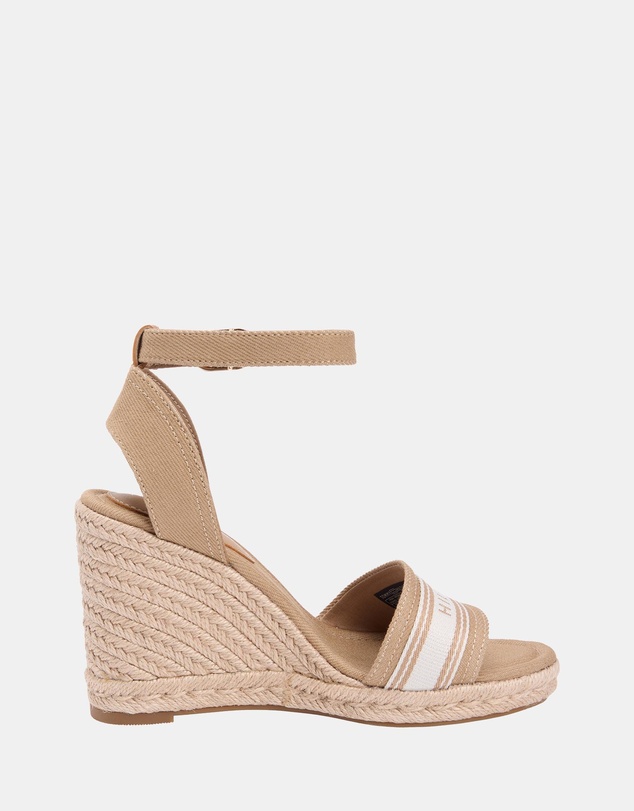 Tommy Hilfiger - High Wedge Webbing Espadrilles - Women's