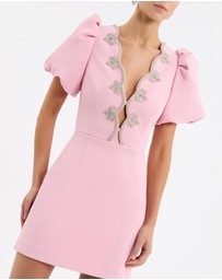 Rebecca Vallance - Harlynn Puff Sleeve Mini Dress
