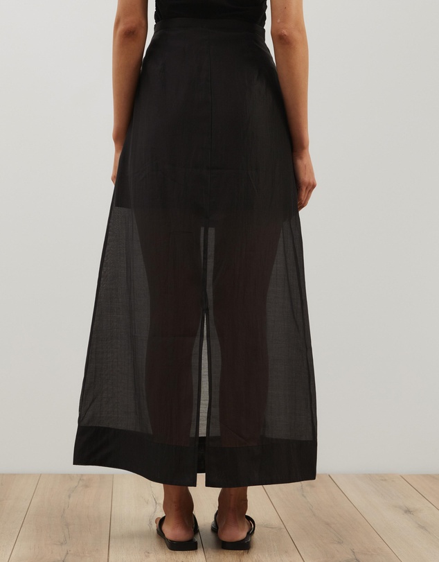 Atmos&Here - Lola Organza Sheer Maxi Skirt
