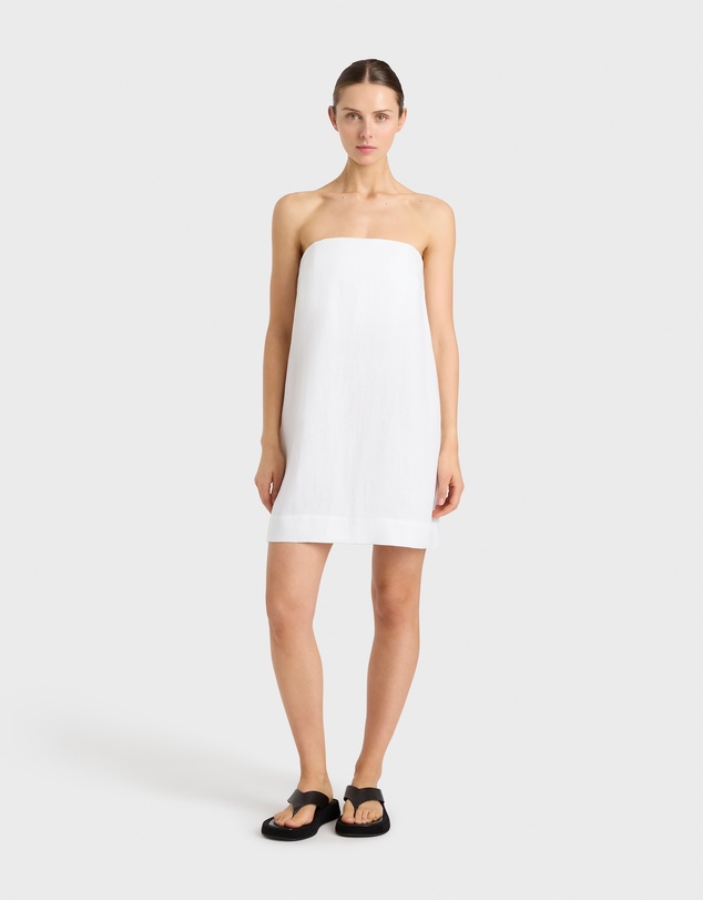 BONDI BORN - Delphi Strapless Mini Dress