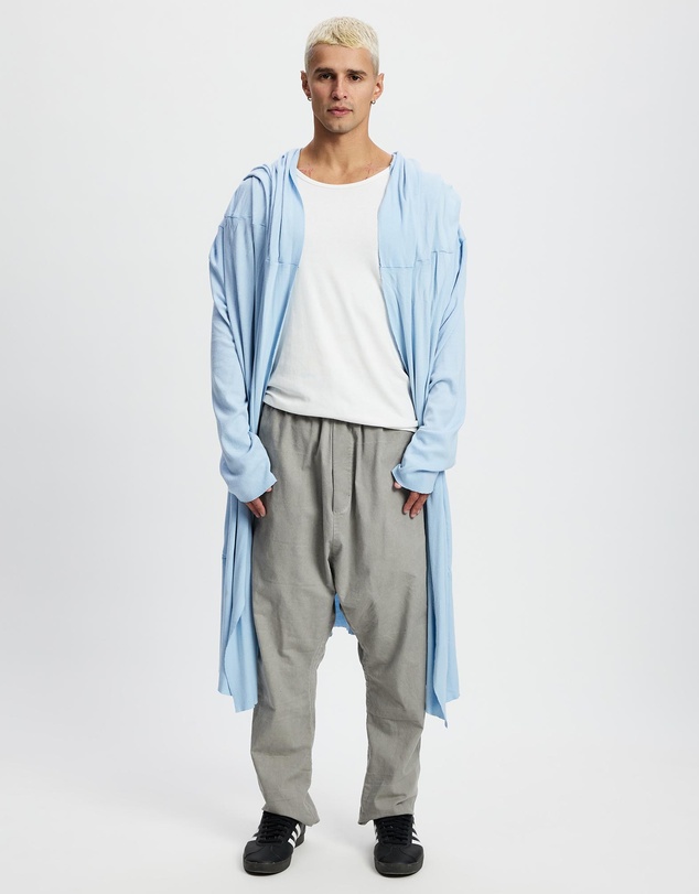 Surrounded By Ghosts - The Aikinite Hooded Rib Knit Cardigan