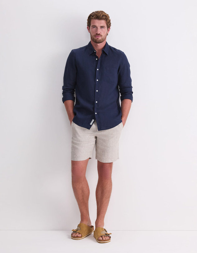 Sportscraft - Long Sleeve Linen Shirt