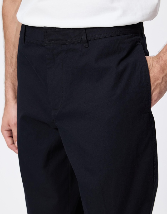 Emporio Armani - Cotton-Silk Fabric Trousers