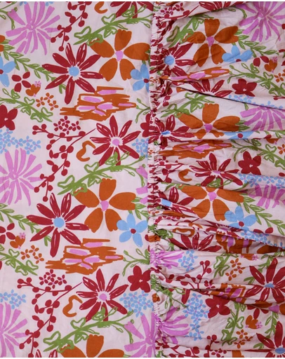 Mosey Me - Winter Garden Fitted Sheet