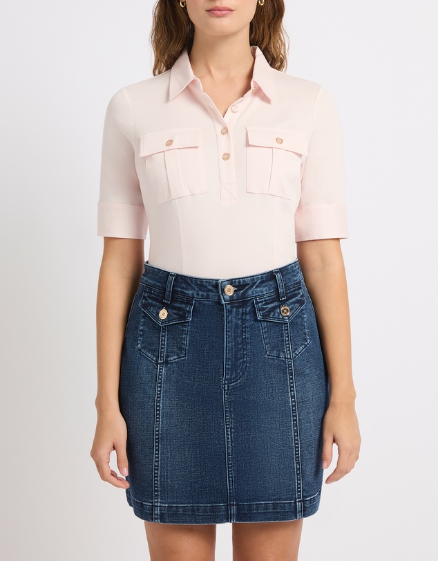 Marcs - Harriet Mercerised Cotton Polo