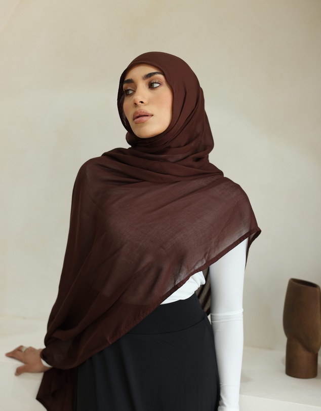 Mod Squad - Double Stitch Hijab- Bordeaux