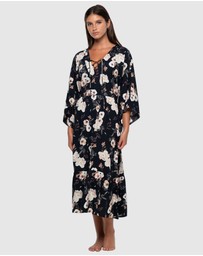 Nip Tuck Swim - Evening Shadow Corrimal One Size Maxi Dress